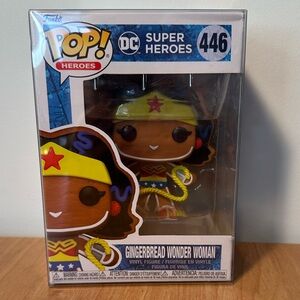 Funko Pop DC Super Heroes Gingerbread Wonder Woman Figure